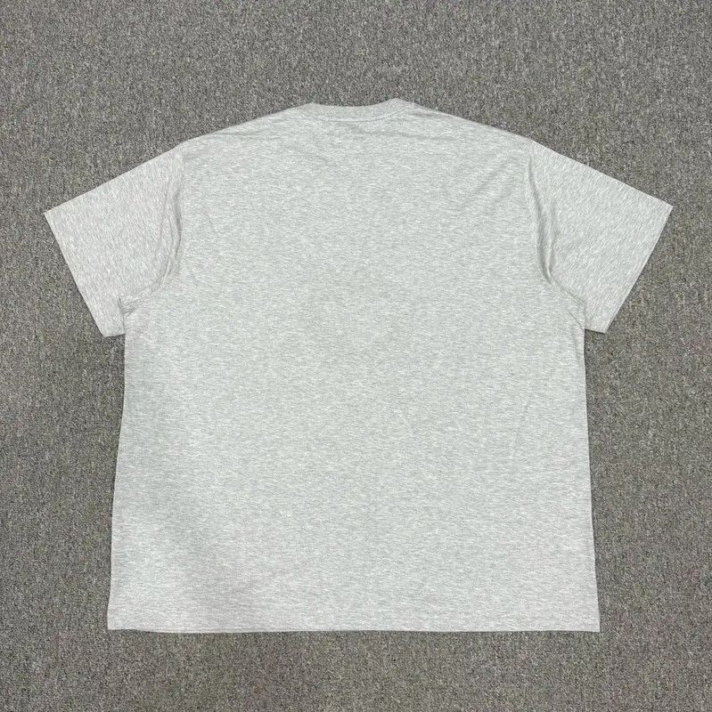 Burberry Burberry Gray Cotton Men's T-Shirt Size US XL / EU 56 / 4 - 2 Thumbnail