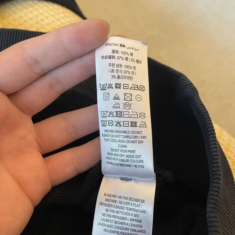 Burberry Burberry Cotton Black Men's Sweatshirt Size US XXL / EU 58 / 5 - 7 Thumbnail