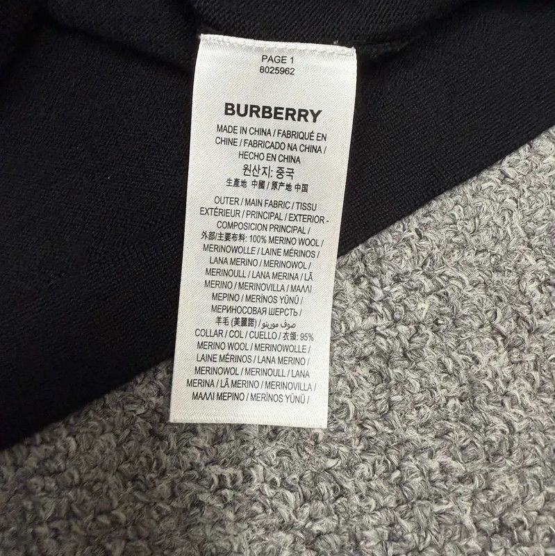 Burberry Burberry Multicolor Cashmere Polo Shirt Size US M / EU 48-50 / 2 - 4 Thumbnail