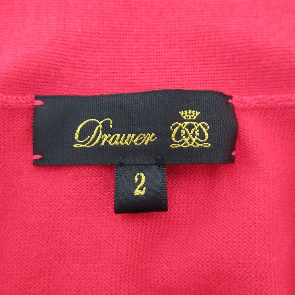 Other Other Drawer 18G Cashmere Silk V Neck Cardigan Others Tops 6515-106-0781 DUTY FREE for USA Size ONE SIZE - 6 Thumbnail