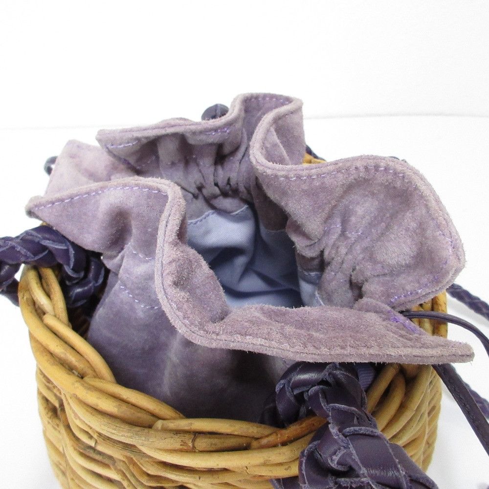 Other Other Manimaris Suede Basket Bag Suede Handbag DUTY FREE for USA Size ONE SIZE - 5 Thumbnail