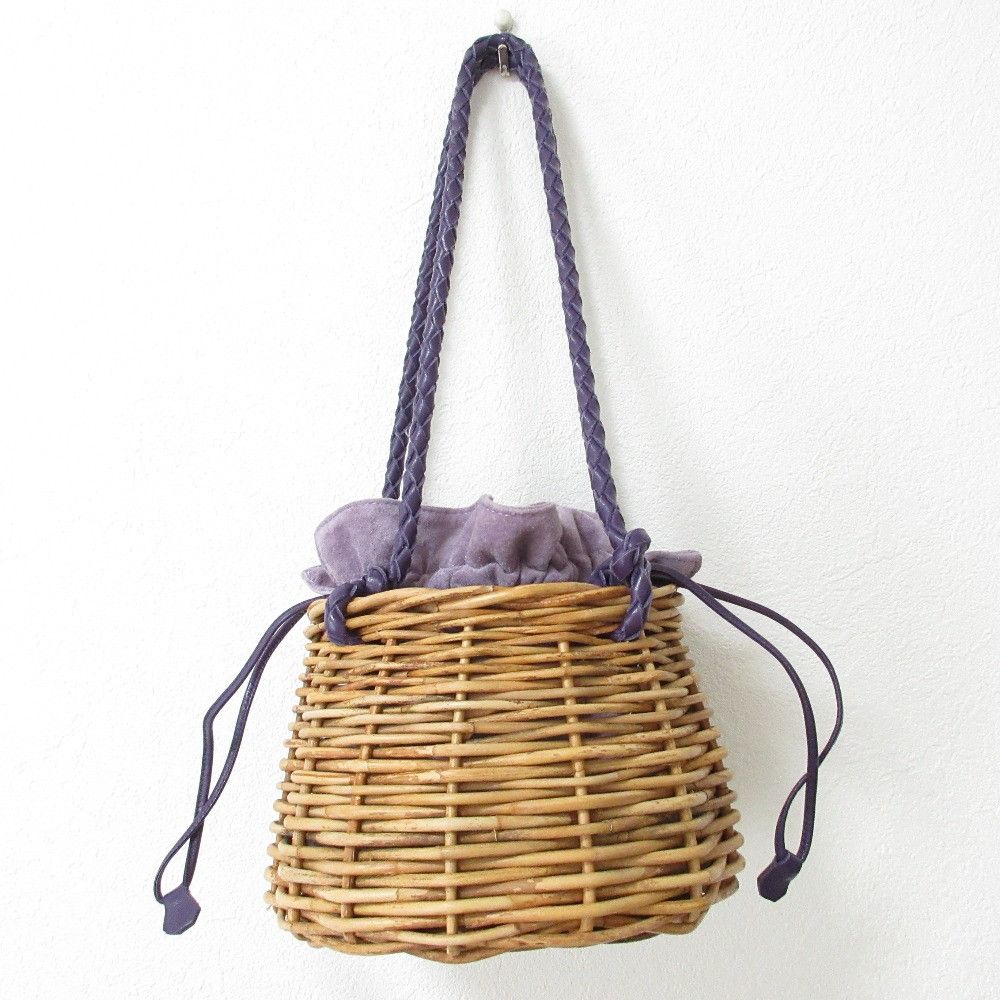 Other Other Manimaris Suede Basket Bag Suede Handbag DUTY FREE for USA Size ONE SIZE - 3 Thumbnail