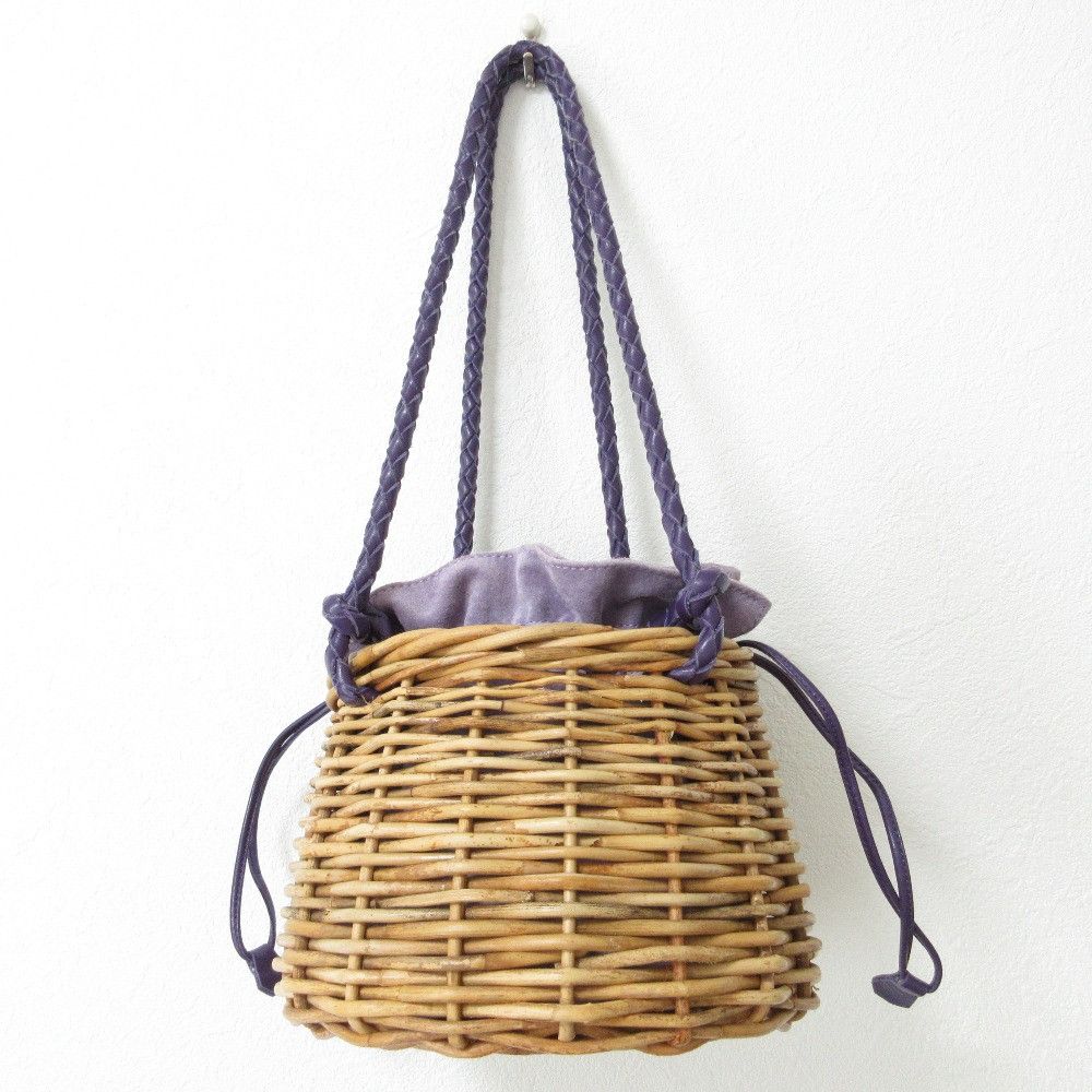 Other Other Manimaris Suede Basket Bag Suede Handbag DUTY FREE for USA Size ONE SIZE - 2 Thumbnail