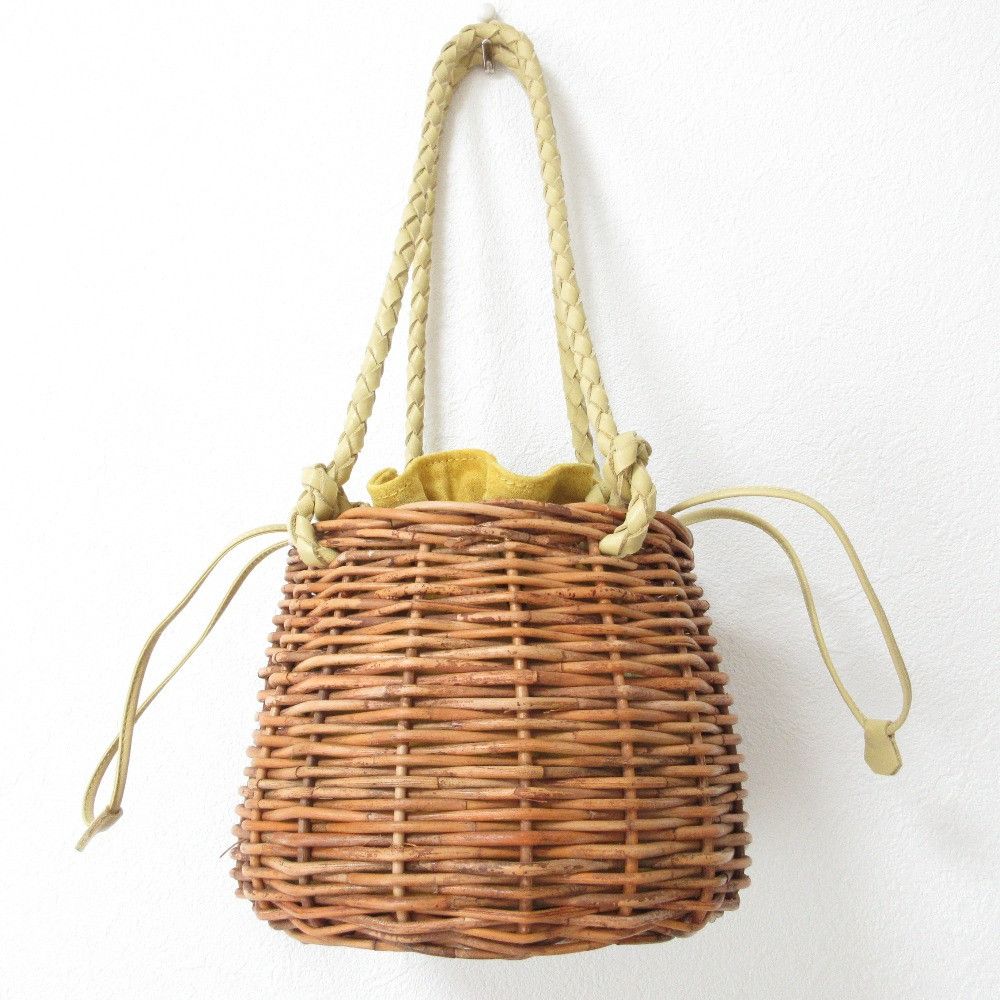 Other Other Manimaris Suede Basket Bag Suede Handbag DUTY FREE for USA Size ONE SIZE - 2 Thumbnail
