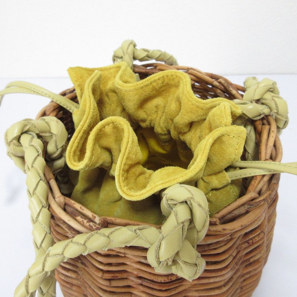 Other Other Manimaris Suede Basket Bag Suede Handbag DUTY FREE for USA Size ONE SIZE - 5 Thumbnail