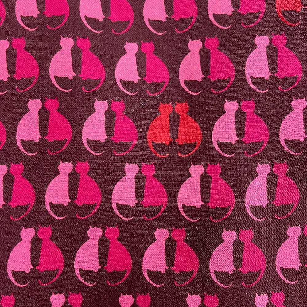 Max Mara MaxMara Max Mara STUDIO Cat Print Silk Dress Others Tops DUTY FREE for USA Size ONE SIZE - 11 Thumbnail
