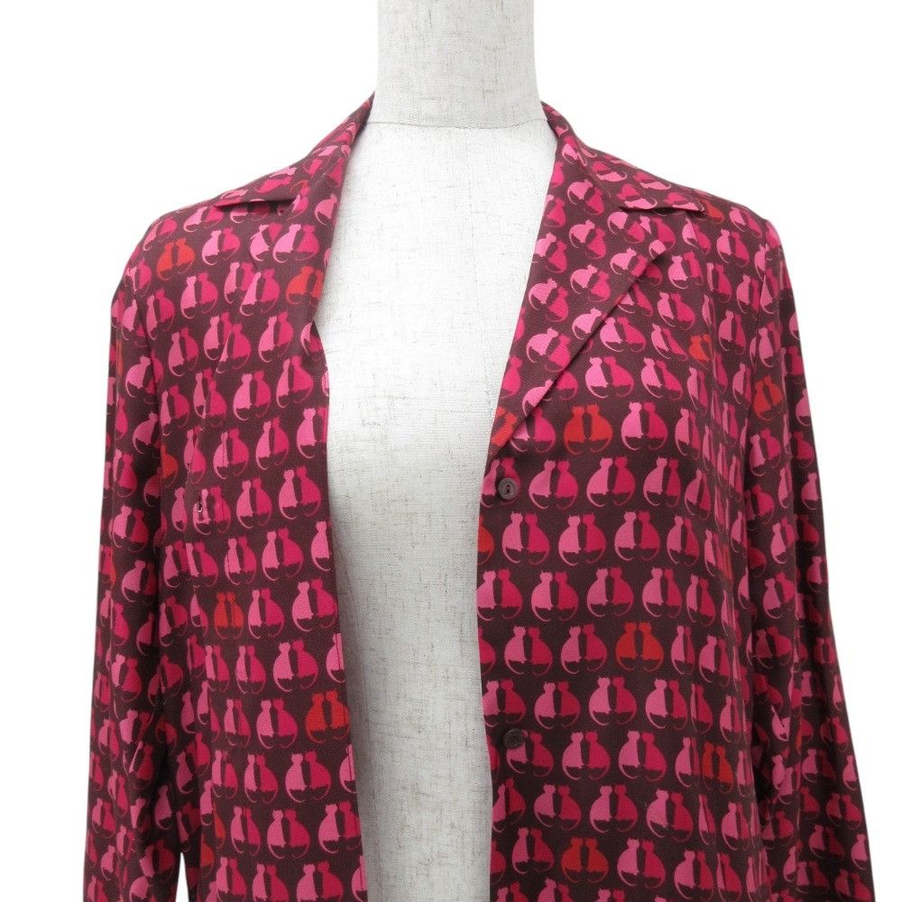 Max Mara MaxMara Max Mara STUDIO Cat Print Silk Dress Others Tops DUTY FREE for USA Size ONE SIZE - 5 Thumbnail