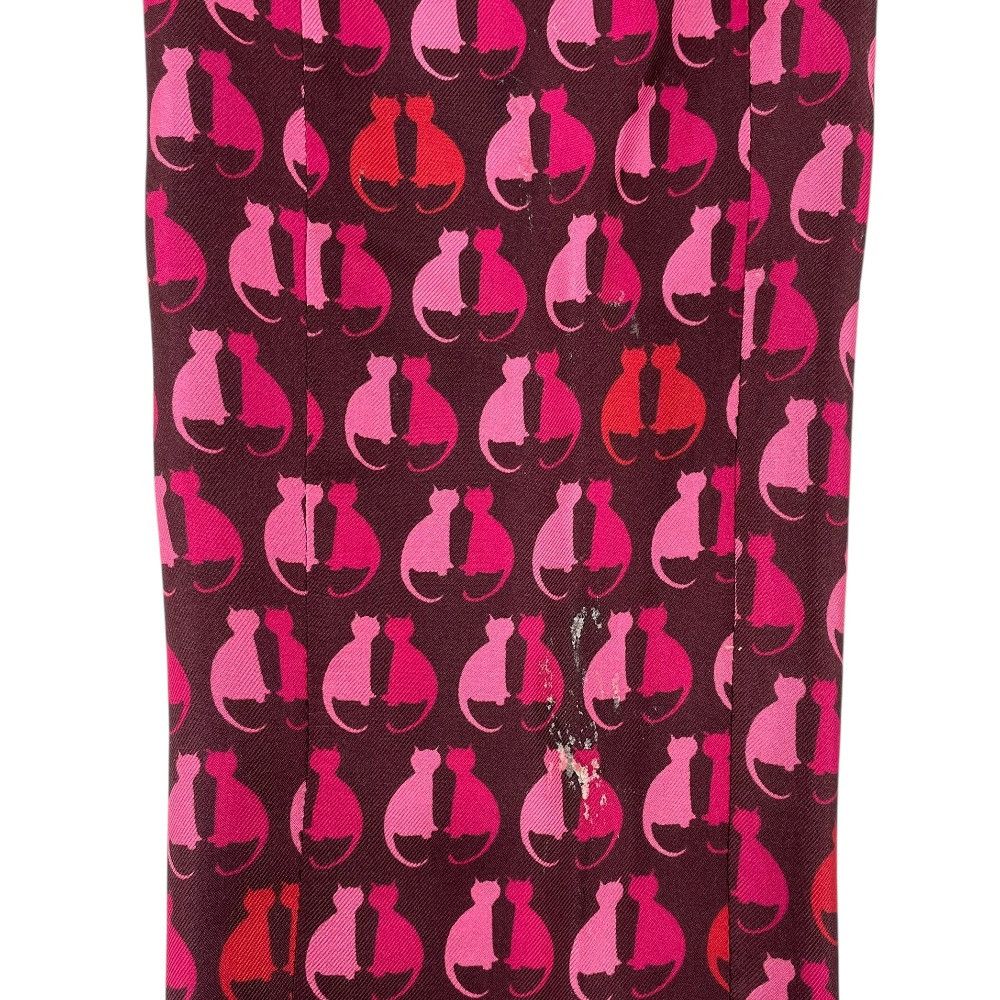 Max Mara MaxMara Max Mara STUDIO Cat Print Silk Dress Others Tops DUTY FREE for USA Size ONE SIZE - 9 Thumbnail