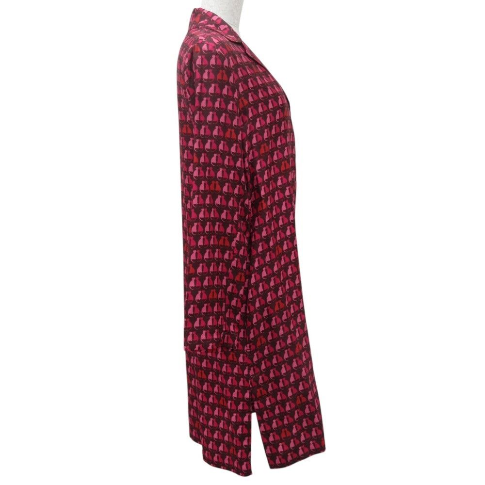 Max Mara MaxMara Max Mara STUDIO Cat Print Silk Dress Others Tops DUTY FREE for USA Size ONE SIZE - 2 Thumbnail