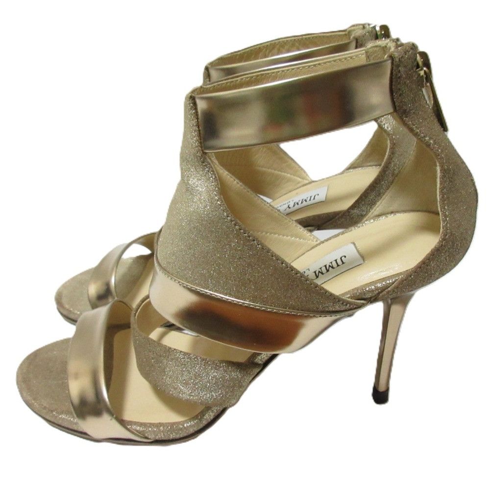 Jimmy Choo Jimmy Choo Jimmy Choo Leather Sandals Leather Shoes DUTY FREE for USA Size ONE SIZE - 3 Thumbnail