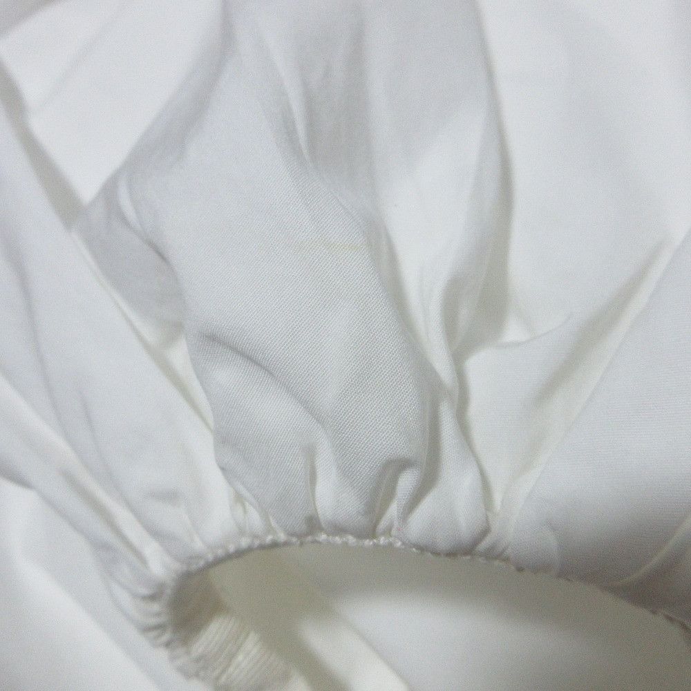 Other Other STRASBURGO Hidden Button Puff Sleeve Blouse Cotton Tops DUTY FREE for USA Size ONE SIZE - 10 Thumbnail
