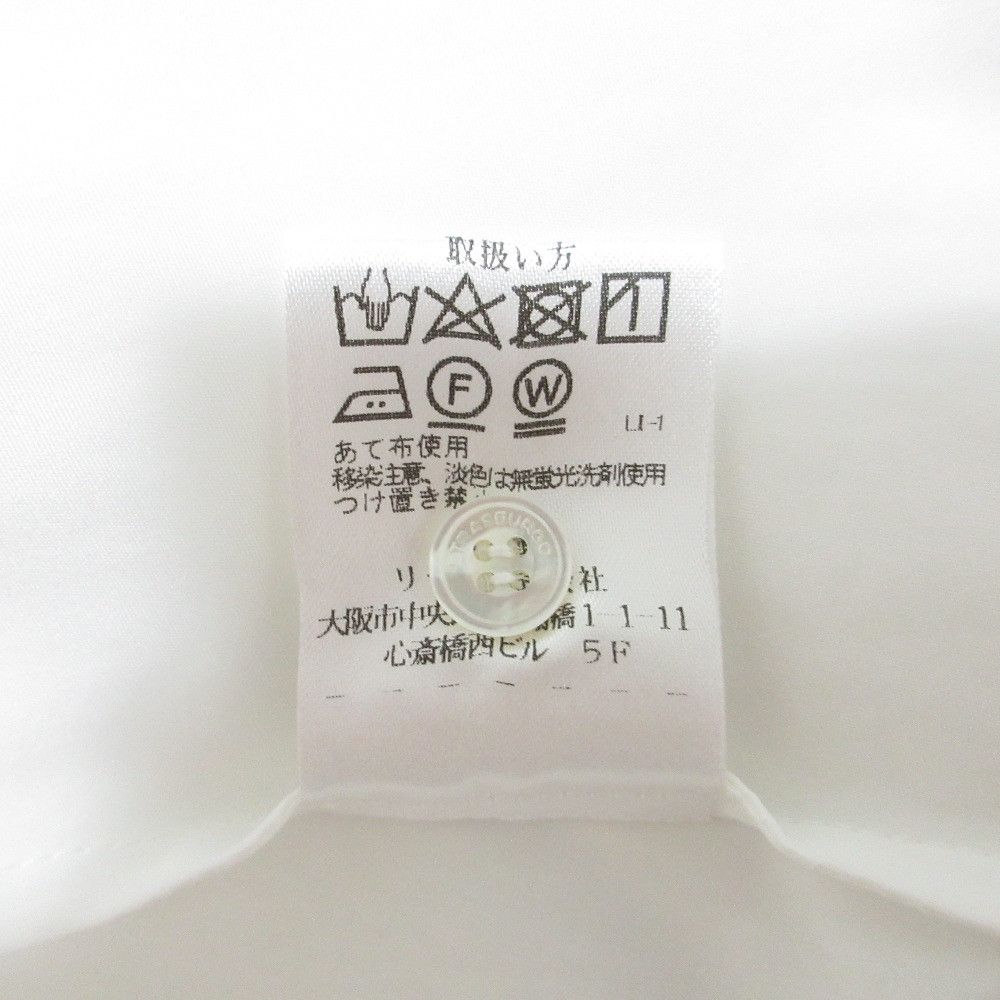 Other Other STRASBURGO Hidden Button Puff Sleeve Blouse Cotton Tops DUTY FREE for USA Size ONE SIZE - 7 Thumbnail