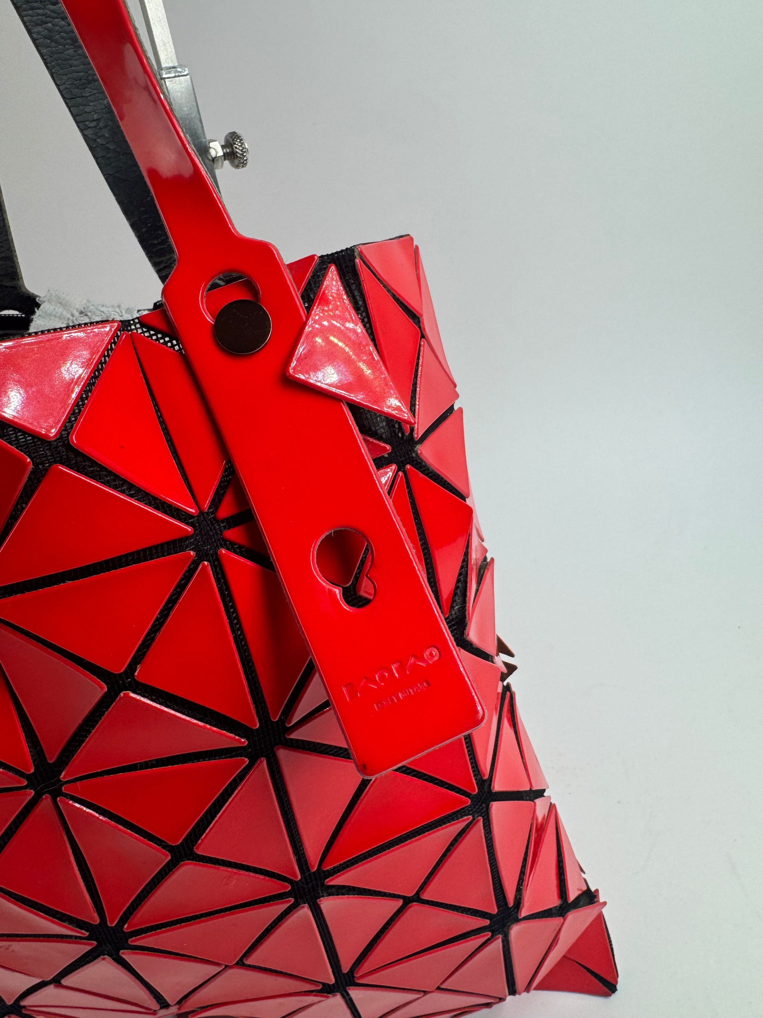 Issey Miyake Vintage Bao Bao Tote Bag red Size ONE SIZE - 7 Thumbnail