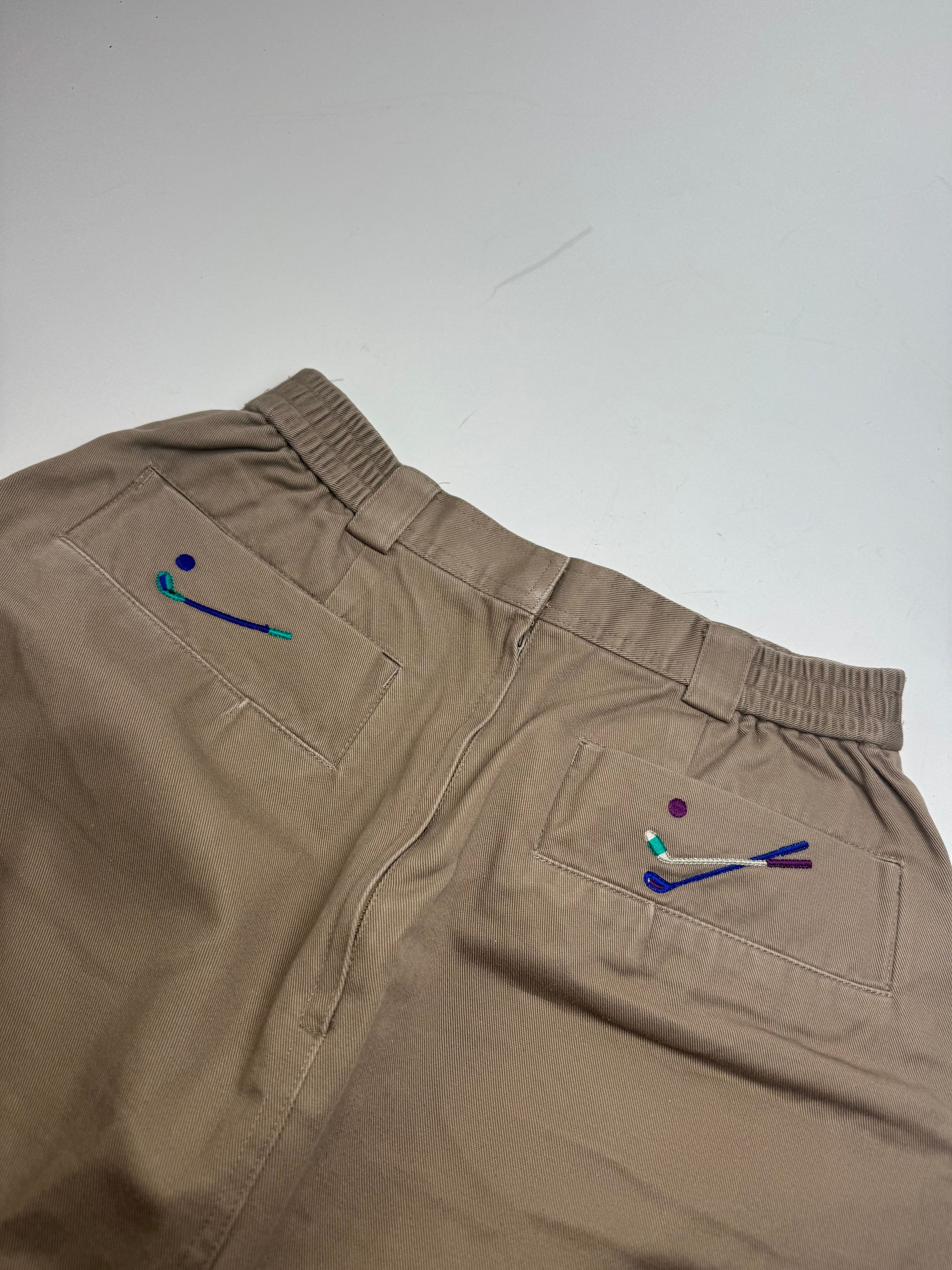 Dior Vintage Wool Golf Skirt Brown M Size 30" / US 8 / IT 44 - 10 Thumbnail