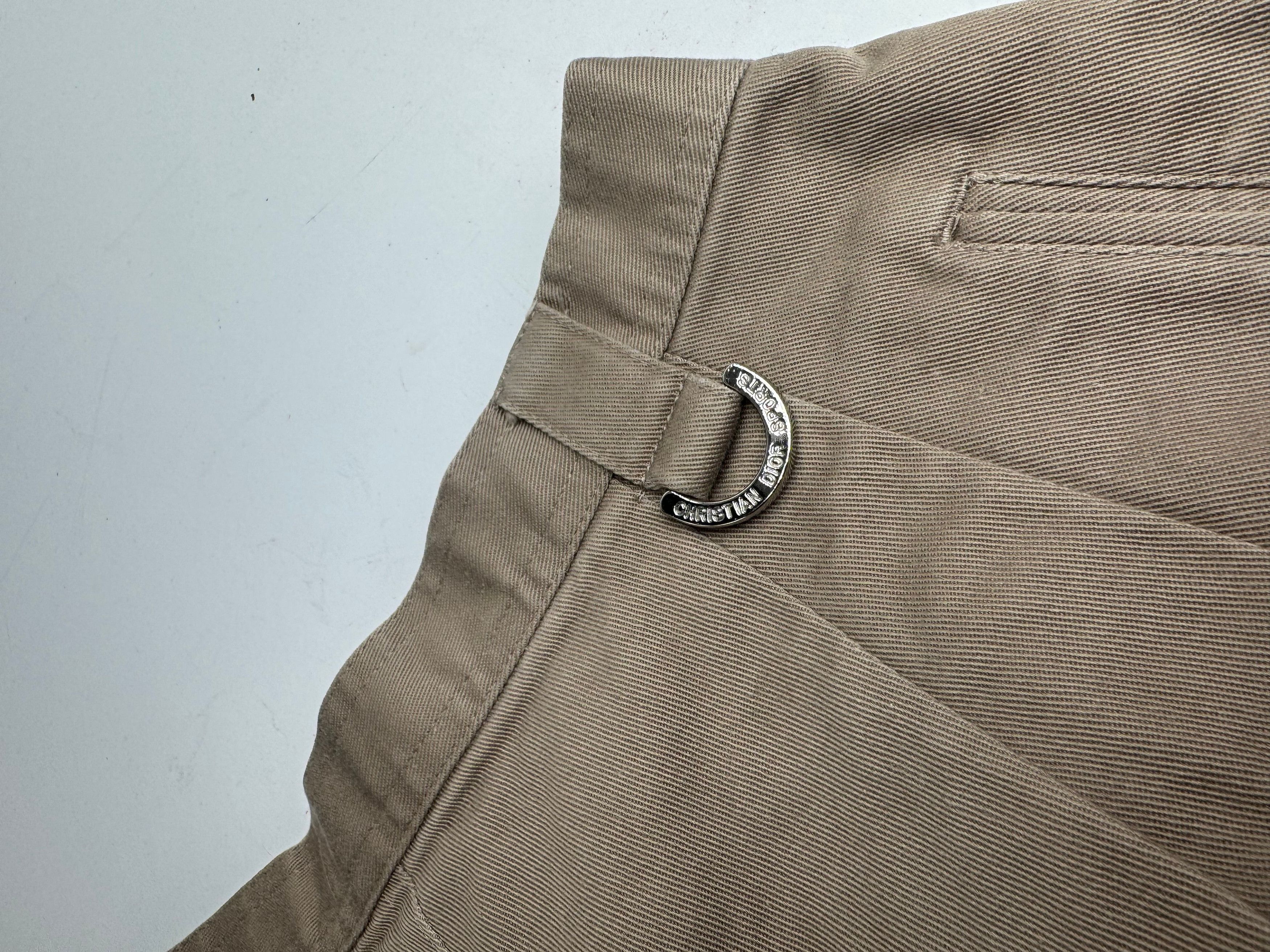 Dior Vintage Wool Golf Skirt Brown M Size 30" / US 8 / IT 44 - 3 Thumbnail