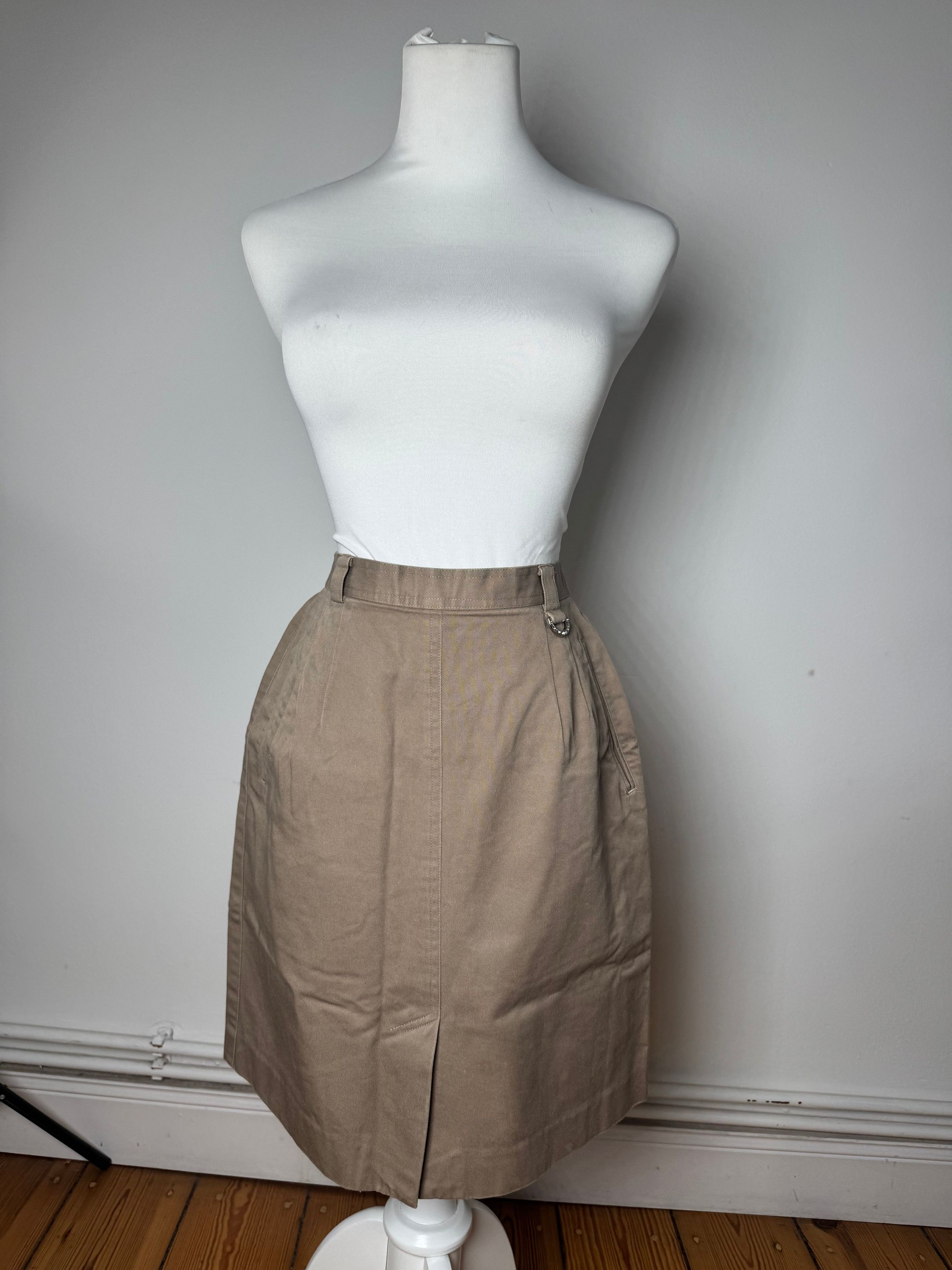 Dior Vintage Wool Golf Skirt Brown M Size 30" / US 8 / IT 44 - 13 Thumbnail