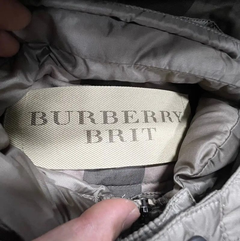 Burberry Burberry Men's Coffee Puffer Jacket Size L Size US L / EU 52-54 / 3 - 3 Thumbnail