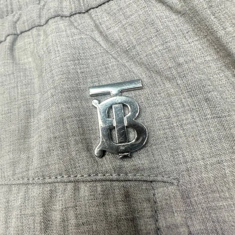 Burberry Burberry Gray Cotton Men's Summer Shorts Size US 32 / EU 48 - 3 Thumbnail
