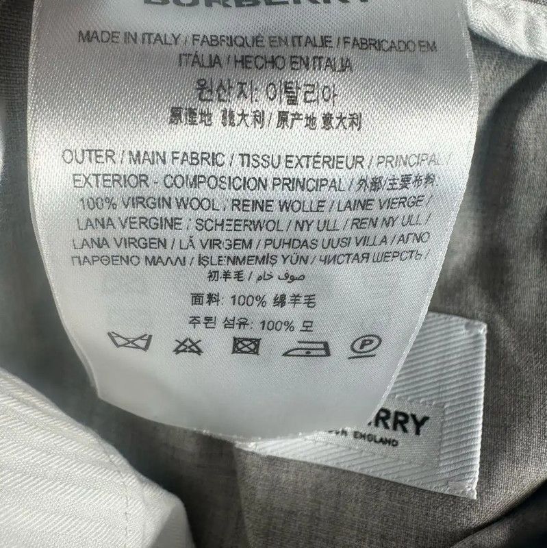 Burberry Burberry Gray Cotton Men's Summer Shorts Size US 32 / EU 48 - 5 Thumbnail