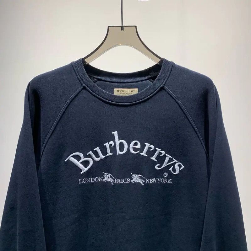 Burberry Burberry Black Cotton Men’s Sweatshirt Size US M / EU 48-50 / 2 - 3 Thumbnail
