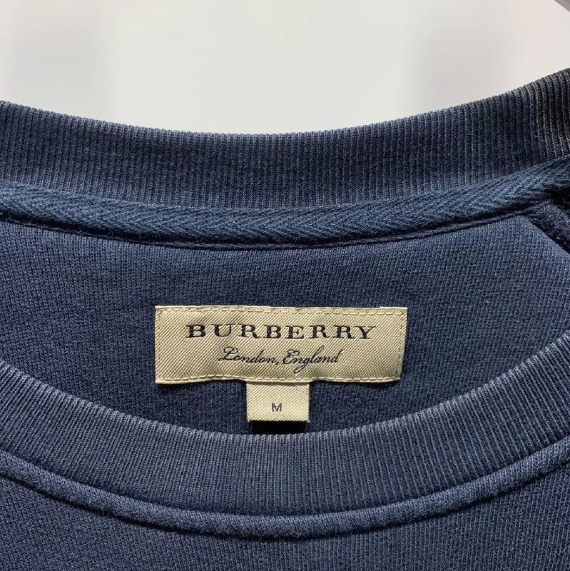 Burberry Burberry Black Cotton Men’s Sweatshirt Size US M / EU 48-50 / 2 - 2 Thumbnail