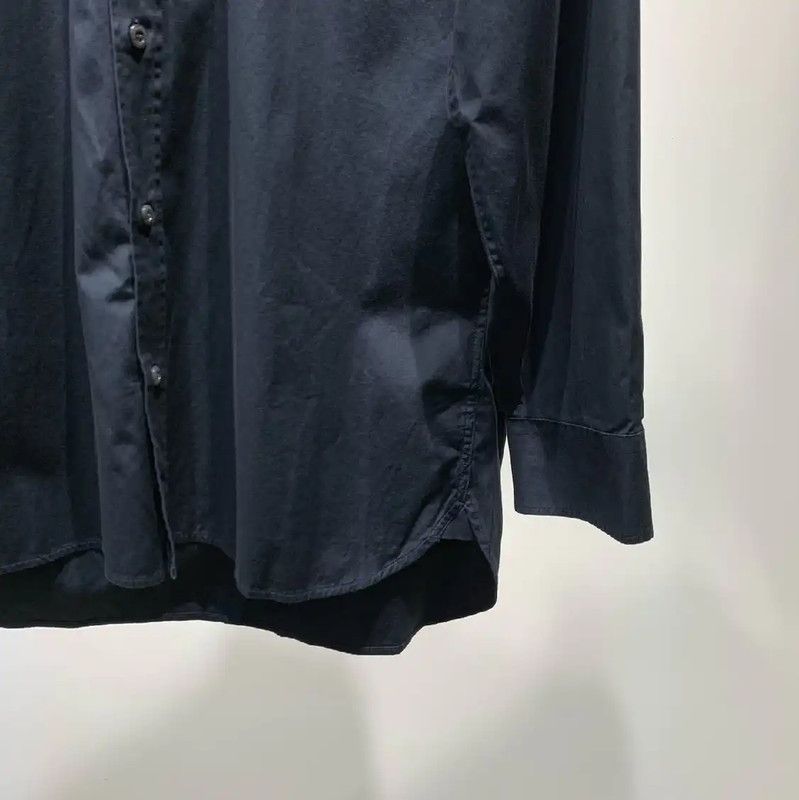 Burberry Burberry Black Cotton Long Sleeve Shirt XL Size US XL / EU 56 / 4 - 5 Thumbnail