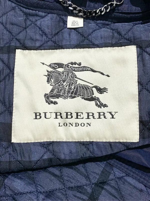 Burberry Burberry Navy Cotton Men's Outerwear Jacket Size US S / EU 44-46 / 1 - 5 Thumbnail