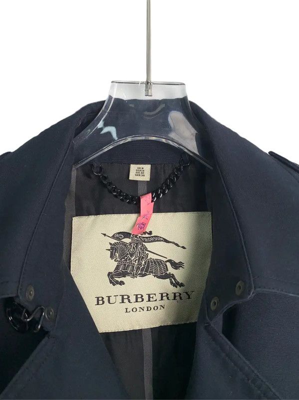 Burberry Burberry Black Long Trench Coat for Men Size US L / EU 52-54 / 3 - 3 Thumbnail