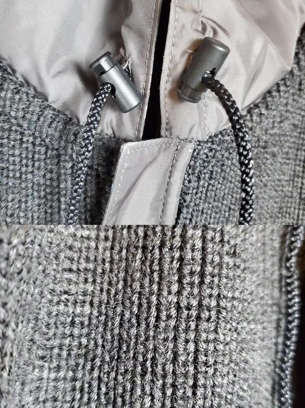 Burberry Burberry Dark Gray Wool Blend Knit Cardigan Size US M / EU 48-50 / 2 - 7 Thumbnail