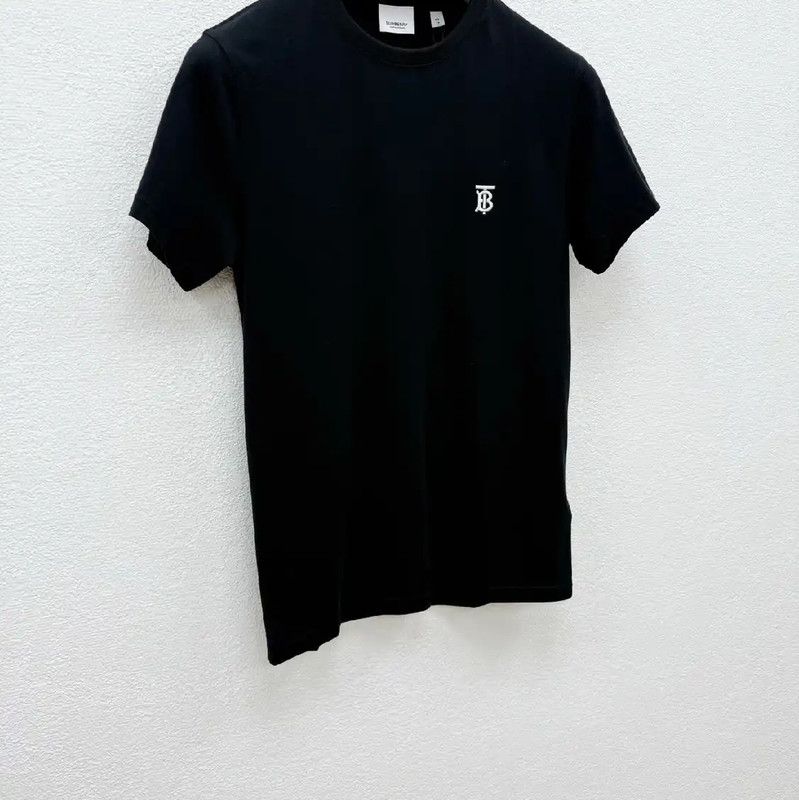 Burberry Burberry Black Cotton Short Sleeve T-Shirt Size US XS / EU 42 / 0 - 4 Thumbnail