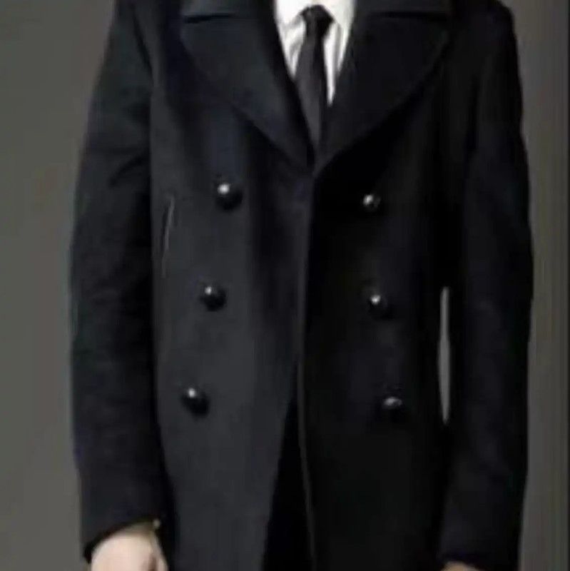 Burberry Burberry Black Wool Blend Short Peacoat Size US XS / EU 42 / 0 - 5 Thumbnail