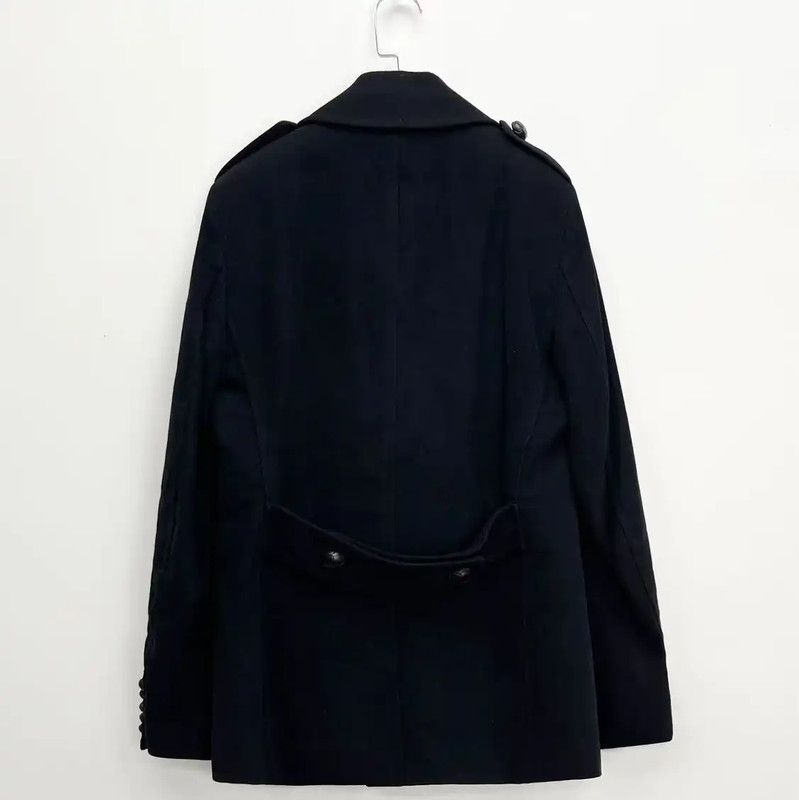 Burberry Burberry Black Wool Blend Short Peacoat Size US XS / EU 42 / 0 - 2 Thumbnail