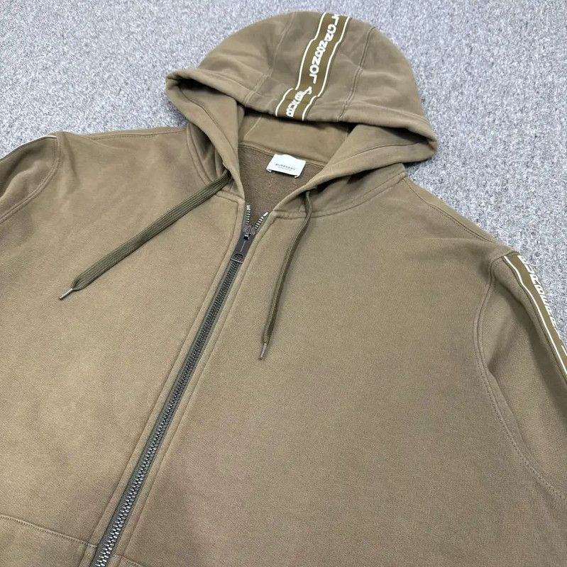Burberry Burberry Khaki Cotton Men's Hoodie Size XL Size US XL / EU 56 / 4 - 3 Thumbnail