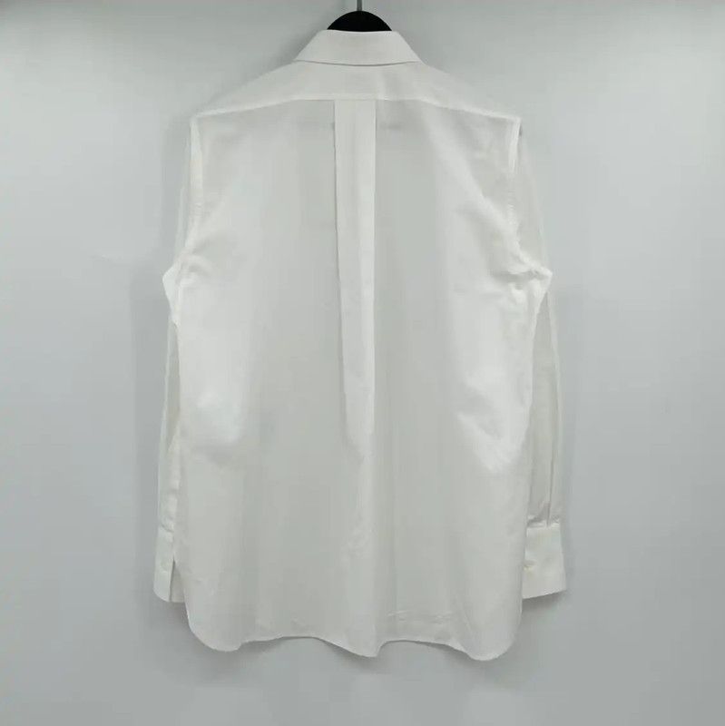 Burberry Men's White Long Sleeve Shirt