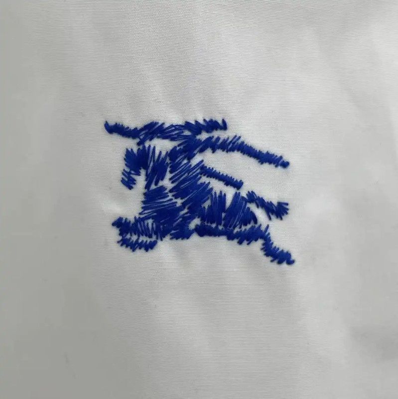Burberry Men's White Long Sleeve Shirt