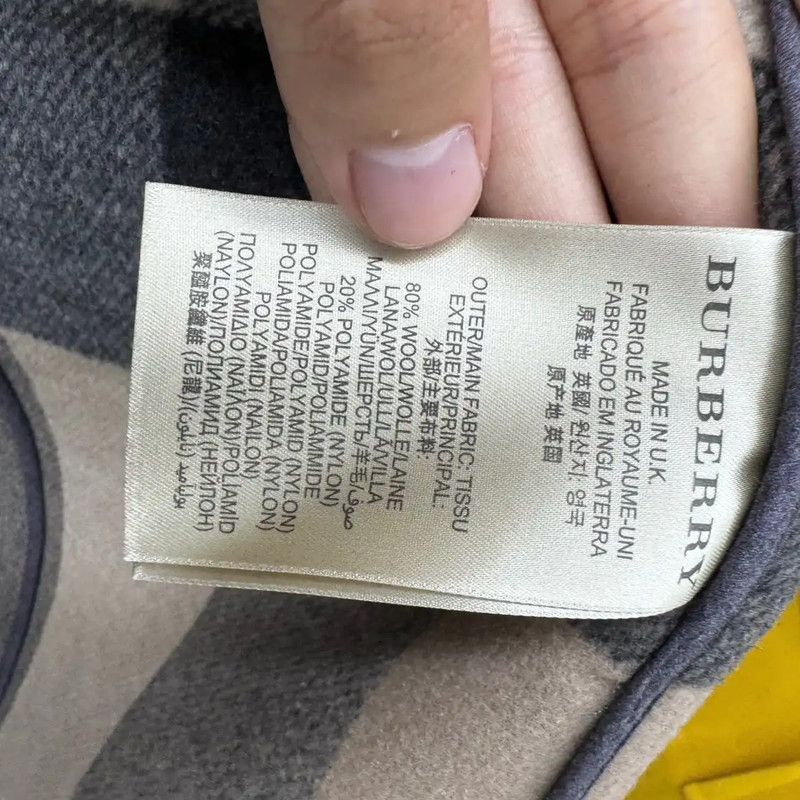 Burberry Burberry Gray Men's Duffle Coat Size US L / EU 52-54 / 3 - 6 Thumbnail