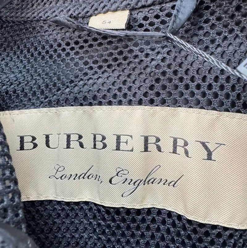 Burberry Burberry XXL Black Logo Long Trench Coat Size US XXL / EU 58 / 5 - 5 Thumbnail