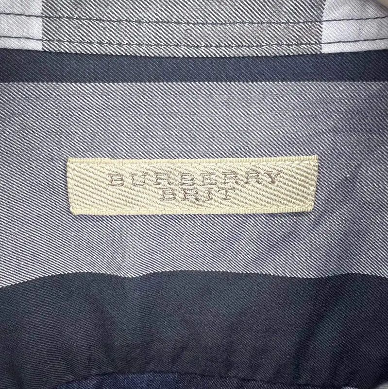 Burberry Burberry Blue Cotton Long Sleeve Shirt Size US XL / EU 56 / 4 - 3 Thumbnail