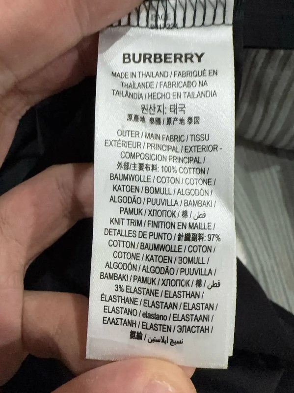 Burberry Burberry Black Cotton Men’s T-Shirt Size US M / EU 48-50 / 2 - 4 Thumbnail