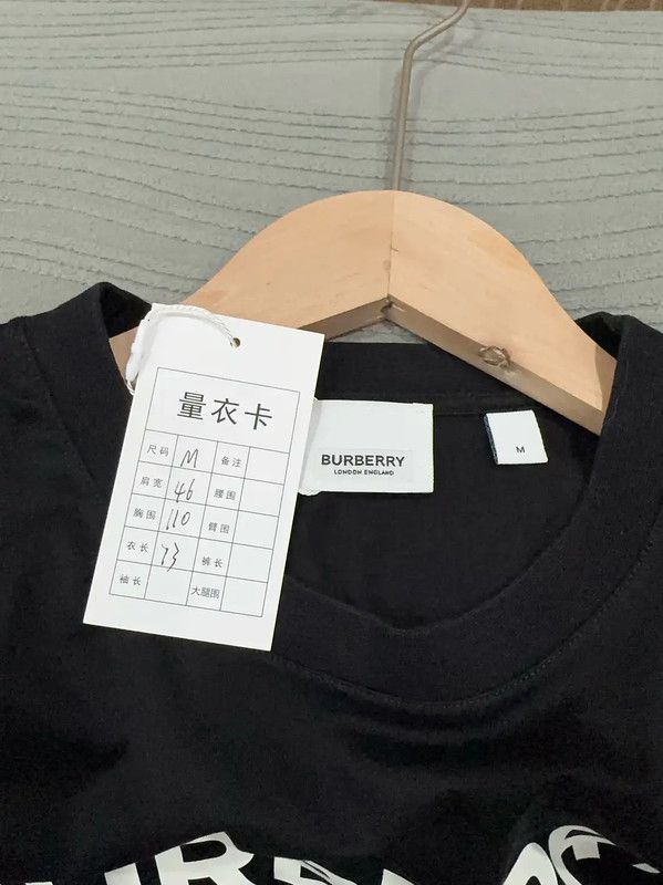 Burberry Burberry Black Cotton Men’s T-Shirt Size US M / EU 48-50 / 2 - 3 Thumbnail