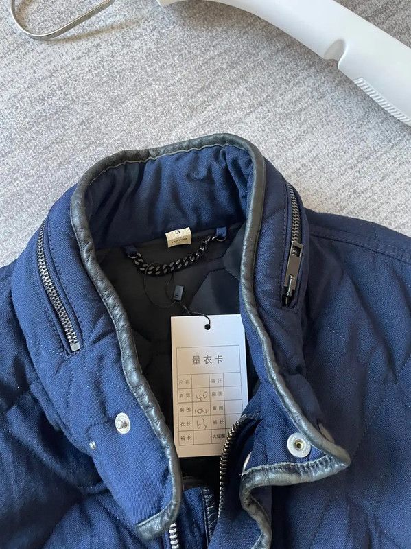 Burberry Burberry Blue Quilted Utility Jacket for Men Size US L / EU 52-54 / 3 - 7 Thumbnail