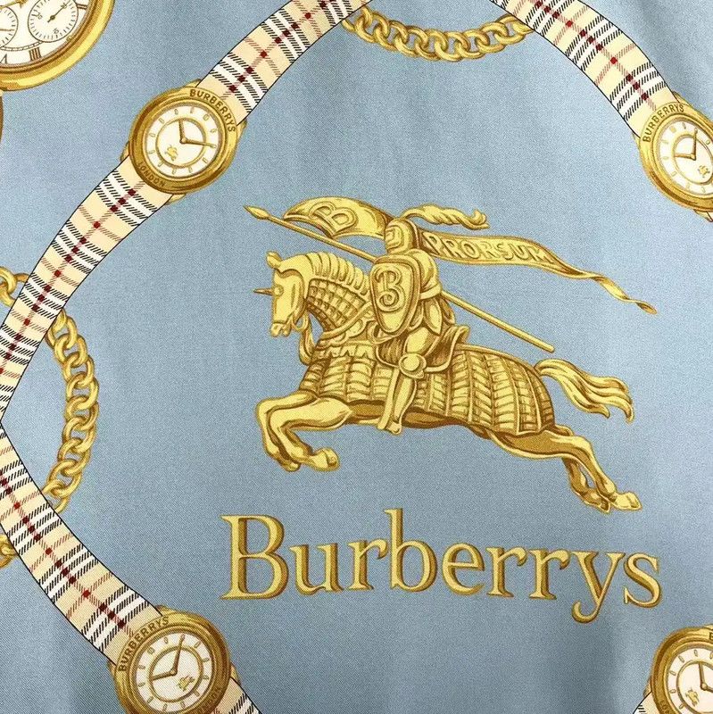 Burberry Burberry Men's Silk Blended T-Shirt with Logo Size US L / EU 52-54 / 3 - 3 Thumbnail