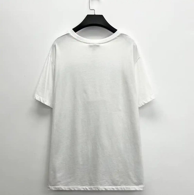 Burberry Burberry Men's Silk Blended T-Shirt with Logo Size US L / EU 52-54 / 3 - 2 Thumbnail