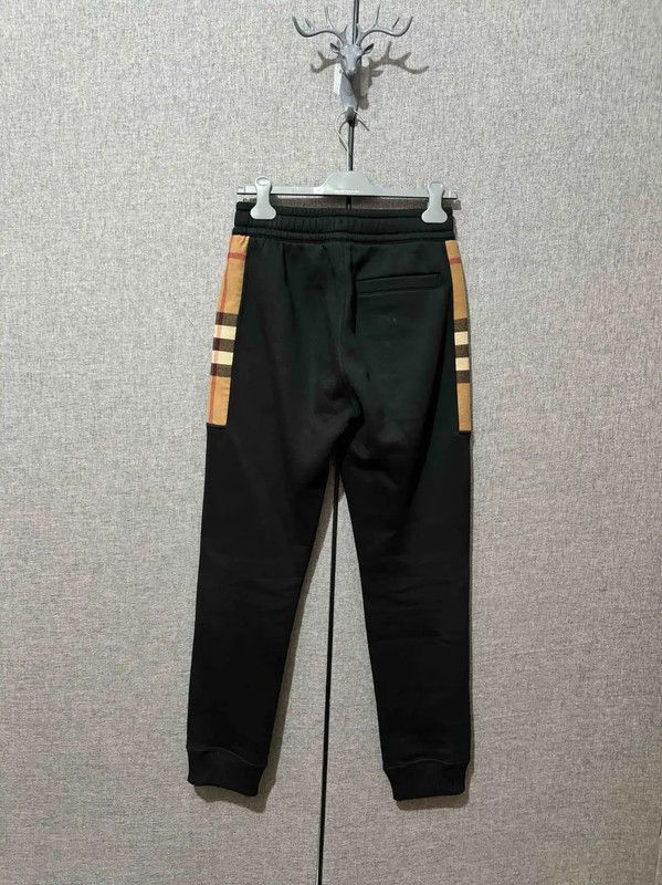 Burberry Burberry Black Embroidered Logo Casual Pants Size US 26 / EU 42 - 2 Thumbnail