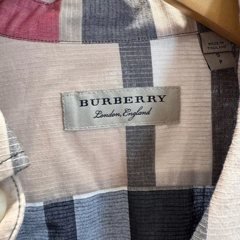 Burberry Burberry Men's Light Brown Cotton Shirt Size US S / EU 44-46 / 1 - 2 Thumbnail