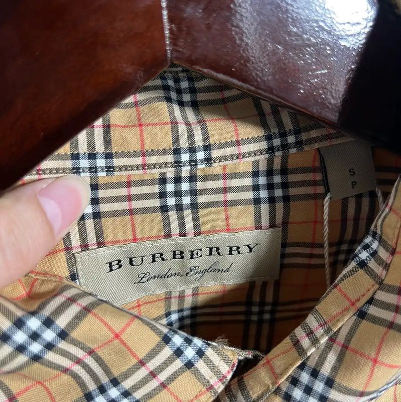 Burberry Burberry Brown Check Men's Shirt Size US S / EU 44-46 / 1 - 3 Thumbnail