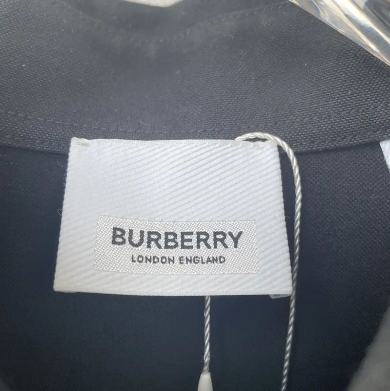Burberry Burberry Black Long Sleeve Men's Shirt Size US S / EU 44-46 / 1 - 6 Thumbnail