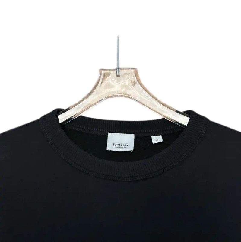 Burberry Burberry Black Cotton Men's Sweatshirt Size US M / EU 48-50 / 2 - 3 Thumbnail