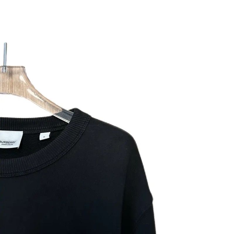 Burberry Burberry Black Cotton Men's Sweatshirt Size US M / EU 48-50 / 2 - 4 Thumbnail