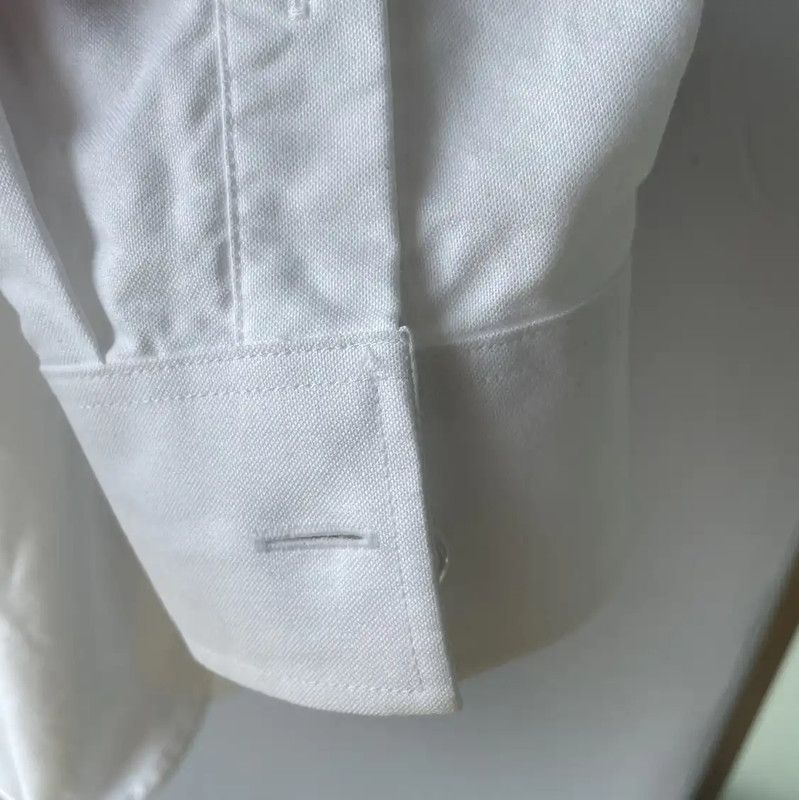 Burberry Burberry White Long Sleeve Men's Shirt Size US S / EU 44-46 / 1 - 7 Thumbnail